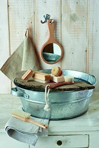Redecker Goat Hair/Pig Bristle Face Brush with Oiled Beechwood Handle 15cm (5-3/4-Inches) | Gentle Exfoliation for Sensitive Skin thumbnail 3