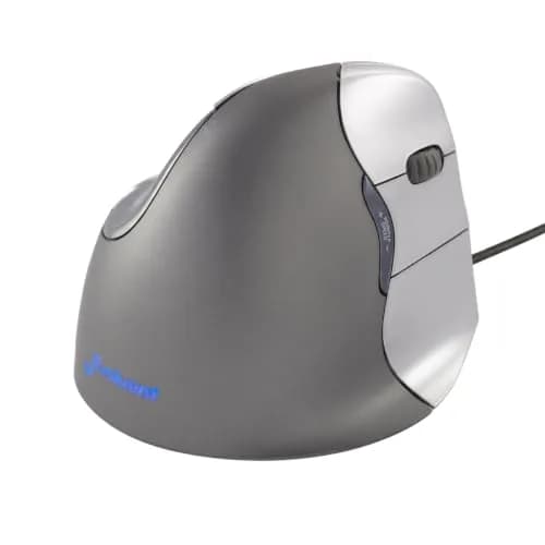 Evoluent Vertical Mouse VM4R Wired Ergonomic Mouse for Right Hand 10.7 cm (4.2 in) | Original Vertical Mouse Design thumbnail 1