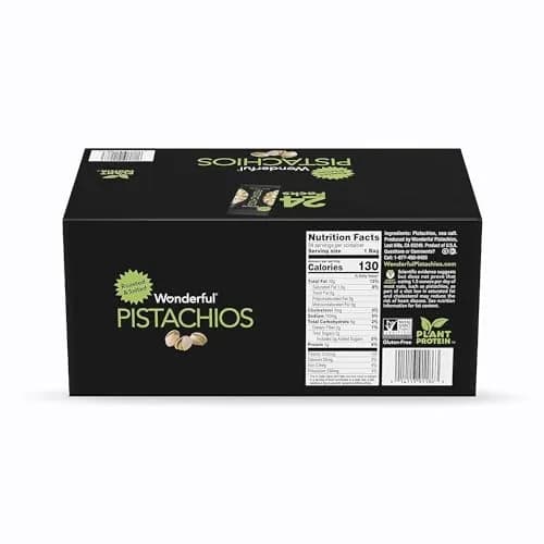 Wonderful Pistachios In Shell Roasted & Salted 1.5oz (Pack of 24) | California Grown, Healthy Snack thumbnail 9