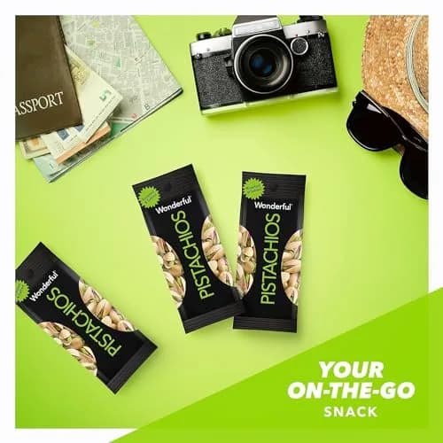 Wonderful Pistachios In Shell Roasted & Salted 1.5oz (Pack of 24) | California Grown, Healthy Snack thumbnail 3