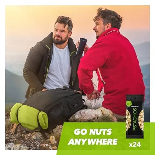 Wonderful Pistachios In Shell Roasted & Salted 1.5oz (Pack of 24) | California Grown, Healthy Snack thumbnail 4