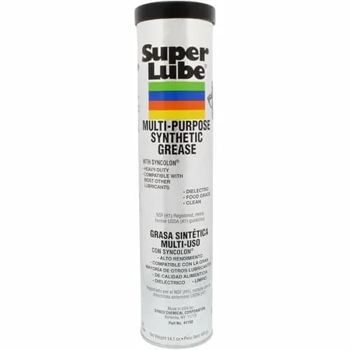 Super Lube Multi-Purpose Synthetic Grease Cartridge 411g (14.1 oz) | High Temp, Water & Corrosion Resistant thumbnail 1