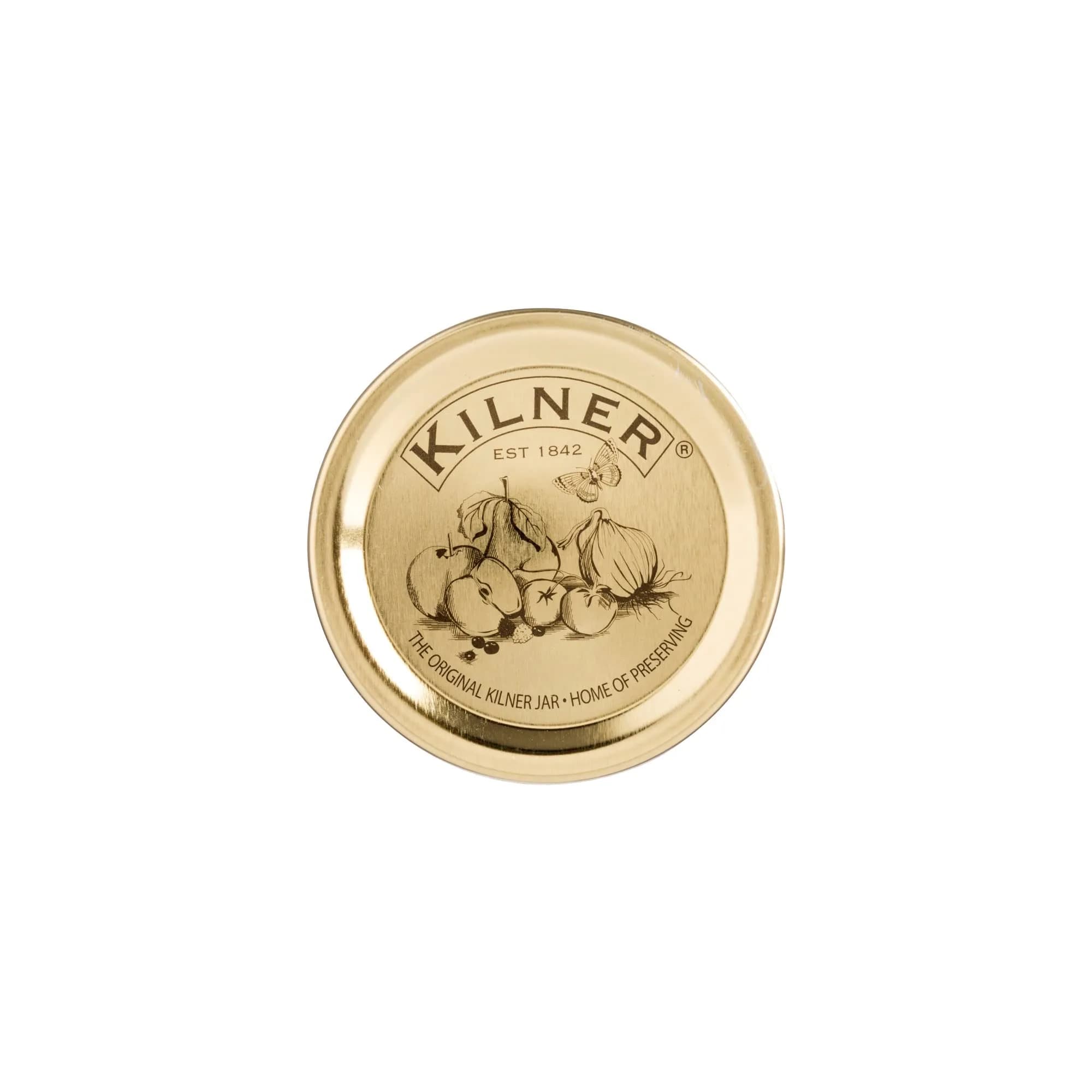 Kilner Canning Lid Seals | Set of 12 (7 cm Diameter) — Gold