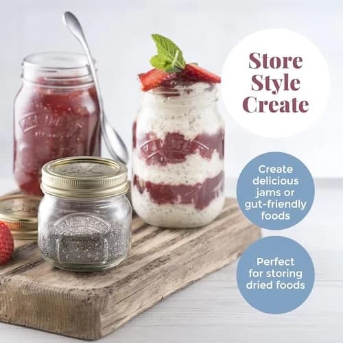 Kilner Canning Lid Seals | Set of 12 (7 cm Diameter) thumbnail 6