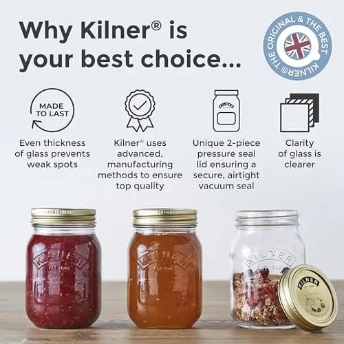 Kilner Canning Lid Seals | Set of 12 (7 cm Diameter) thumbnail 9