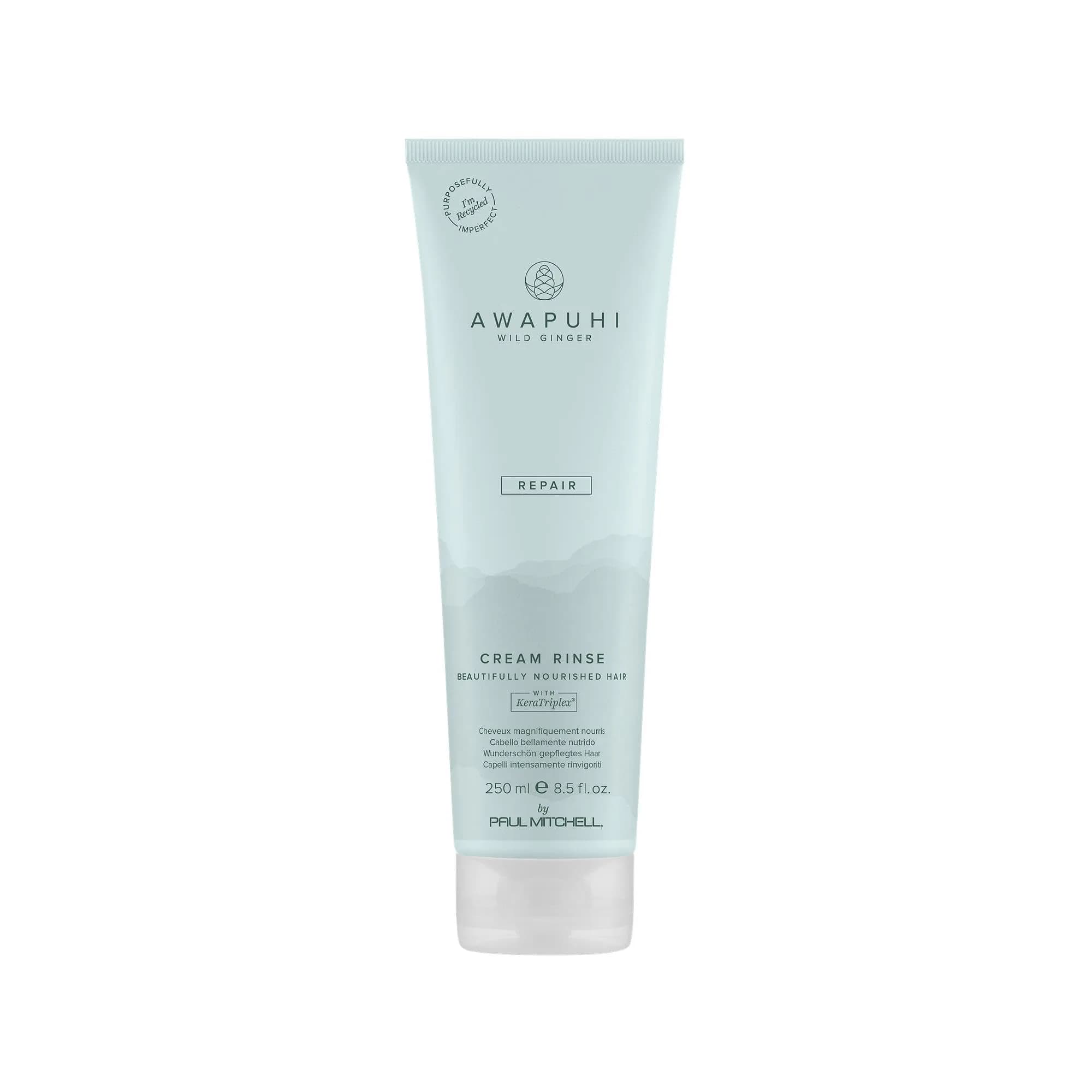Awapuhi Wild Ginger Cream Rinse 8.5 fl. oz. | Detangles + Repairs for Dry, Damaged + Color-Treated Hair — 8.5 Fl Oz