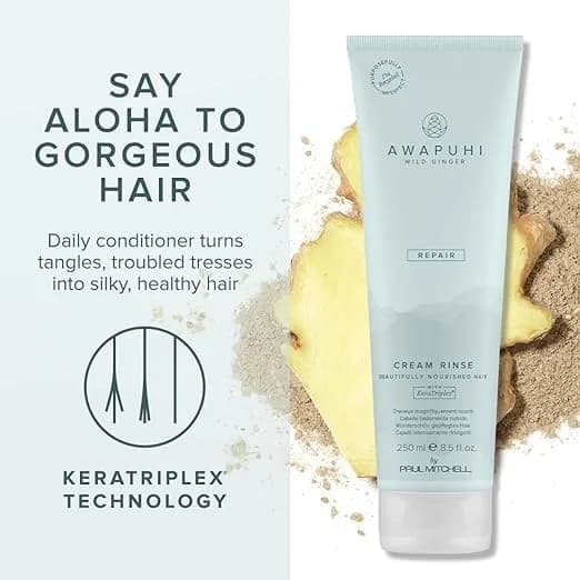 Awapuhi Wild Ginger Cream Rinse 8.5 fl. oz. | Detangles + Repairs for Dry, Damaged + Color-Treated Hair thumbnail 5