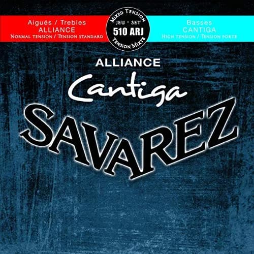 Savarez Classical Guitar Strings Cantiga Alliance 510ARJ Mixed Tension | Clear Sound & Nuance Control thumbnail 1