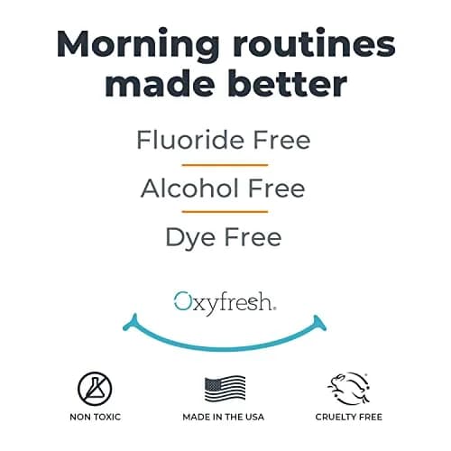 Oxyfresh Pro Formula Fresh Mint Mouthwash 16 Fl Oz | Zinc & Fluoride Free, Alcohol-Free, Gentle for Gums thumbnail 9