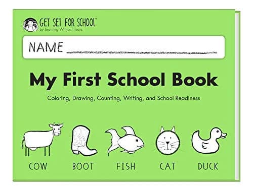 Handwriting Without Tears My First School Book Workbook, Pre-Writing, Pre-K | Foundation for Early Handwriting Skills thumbnail 1