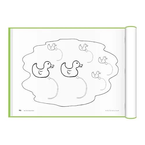 Handwriting Without Tears My First School Book Workbook, Pre-Writing, Pre-K | Foundation for Early Handwriting Skills thumbnail 4