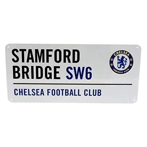 Chelsea FC Authentic Stamford Bridge Metal Street Sign 40 cm (15.5") | Officially Licensed Fan Decor thumbnail 3