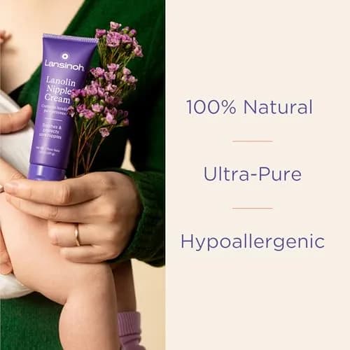 Lansinoh Nipple Cream 80ml (2.82 fl oz) | Doctor Recommended for Breastfeeding Moms thumbnail 5