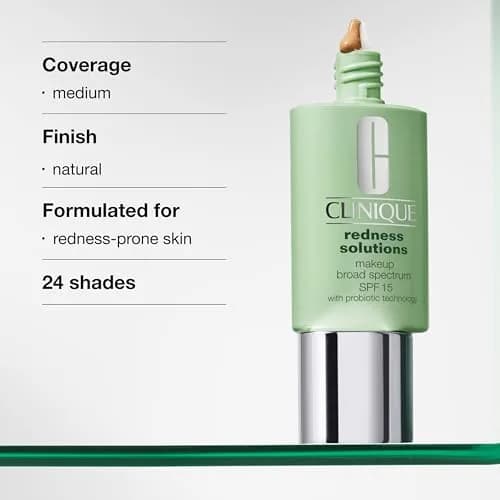 Clinique Redness Solutions Liquid Foundation SPF 15 1 Fl Oz | Neutral, Calming, Medium Coverage thumbnail 4