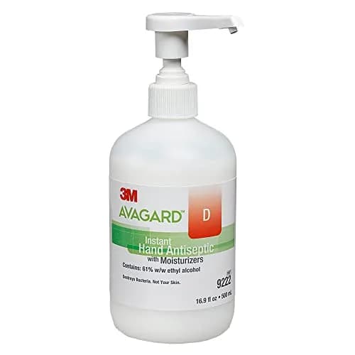 3M Avagard D Hand Sanitizer Gel with Moisturizer 500ml (16.9 Fl Oz) | Antiseptic & Non-Drying Formula thumbnail 1