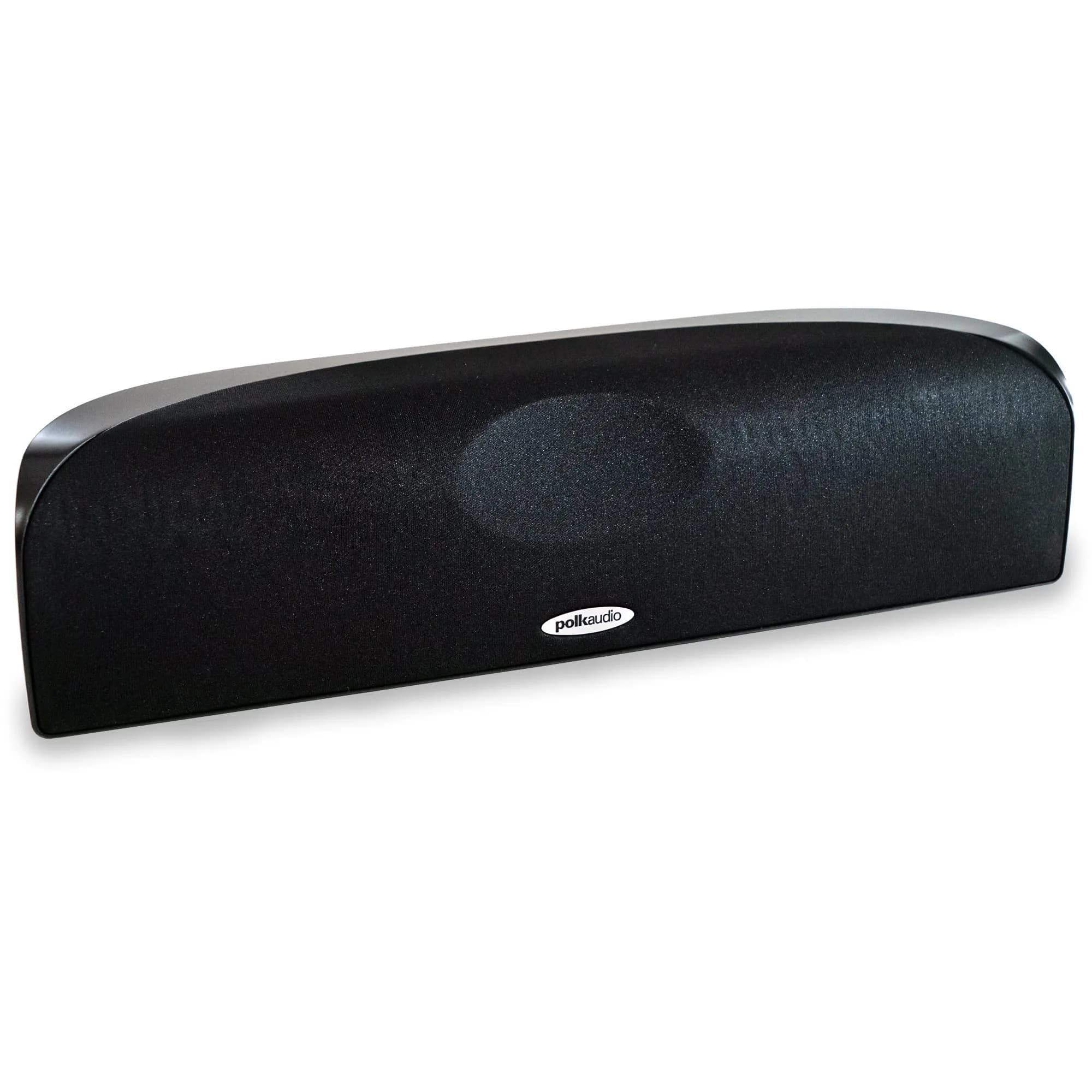 Polk Audio TL1 Center Channel Speaker, Black 10.16 cm (4 in) Woofer | Hi-Gloss Finish - main product image
