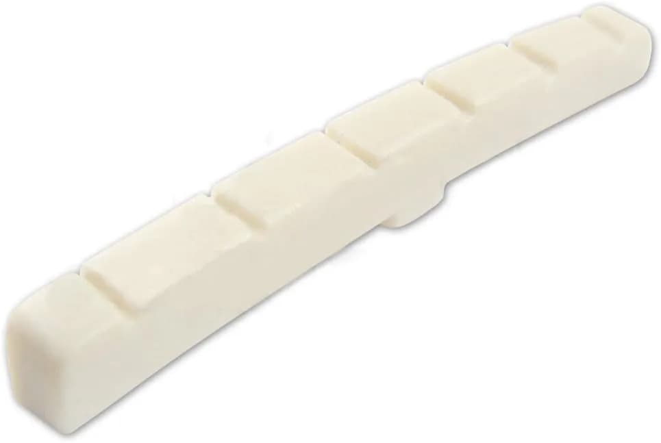 Graph Tech TUSQ Guitar Nut Slotted Strat Style Left PQ-5000-L0 | Traditional White thumbnail 6
