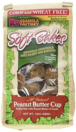 K9 Granola Factory Soft Bakes Peanut Butter Cup | Wholesome Dog Treats for Sensitive Teeth thumbnail 1