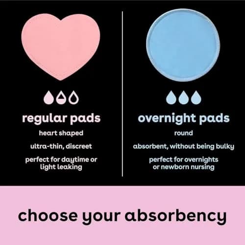 Bamboobies Nursing Pads for Breastfeeding, 8 Pads (Ultra Thin & Overnight) | USA Import with Duties Included thumbnail 4