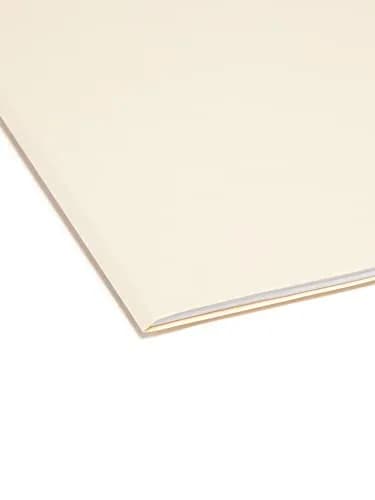 SMEAD SuperTab Heavyweight File Folder, Oversized 1/3-Cut Tab, Letter Size, Manila, 50 Per Box thumbnail 5
