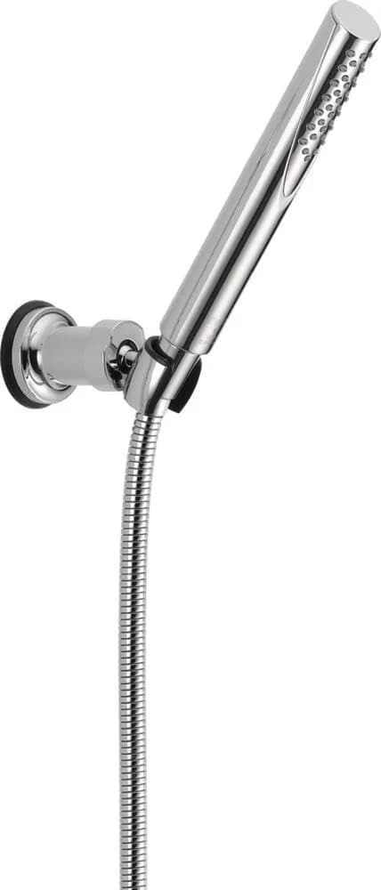 Delta Faucet Trinsic Handheld Shower Chrome 0.5 in | Full Power, Easy to Clean, 2 GPM, Wall Mount, Hose Included