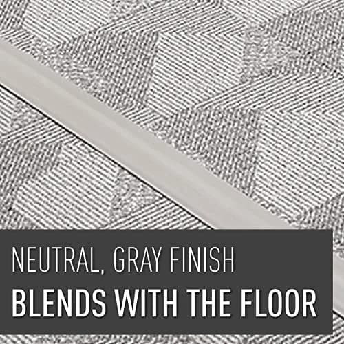 Wiremold Corduct Floor Cord Management Kit, Gray Rubber Cable Cover 5 ft (1.52 m) | Hides Cords for Trip-Free Floors thumbnail 5