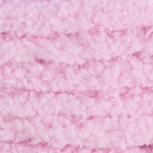 Bernat Baby Blanket Yarn Pink 100g (3.5oz) Super Bulky 6 | Soft Chenille-Style Polyester for Baby Projects thumbnail 2