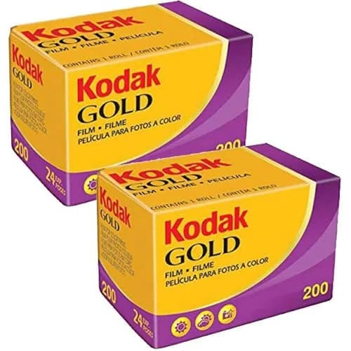 Kodak Gold 200 135/24 Film (Pack of 2) | Low-Speed Color Negative Film for Photography thumbnail 1
