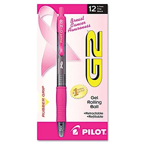 PILOT G2 Premium Gel Pens 0.7mm Black Ink | Long-Lasting, Refillable, Quick-Drying thumbnail 2