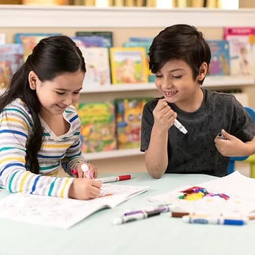 Crayola Broad Line Markers - Orange (12 Count, 0.5-1.9mm Line Size) | Non-Toxic Water-Based Ink thumbnail 3