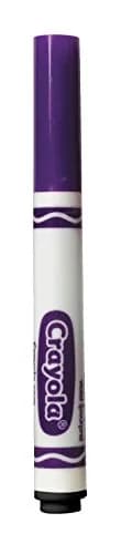Crayola Broad Line Markers - Violet (12 Count, 2mm+ Tip) | Non-Toxic, Water-Based Ink for Art & Crafts thumbnail 1