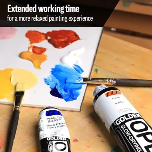 Golden Acrylic Medium (Matte) 4 fl. oz. | Slow-drying, fluid acrylic for artists thumbnail 2