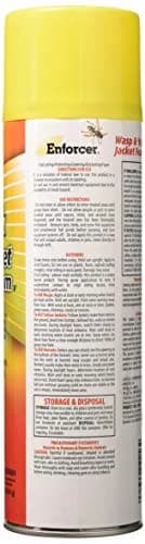 Enforcer Wasp & Yellow Jacket Foam 16 oz | Fast-Acting Water-Based Formula for Pest Control thumbnail 2