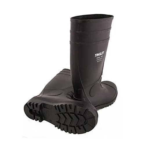 Tingley Men's G1 Steel Toe Work Boots, Black, 14 US (48 EU) | Waterproof Mid-Calf Safety Footwear thumbnail 6