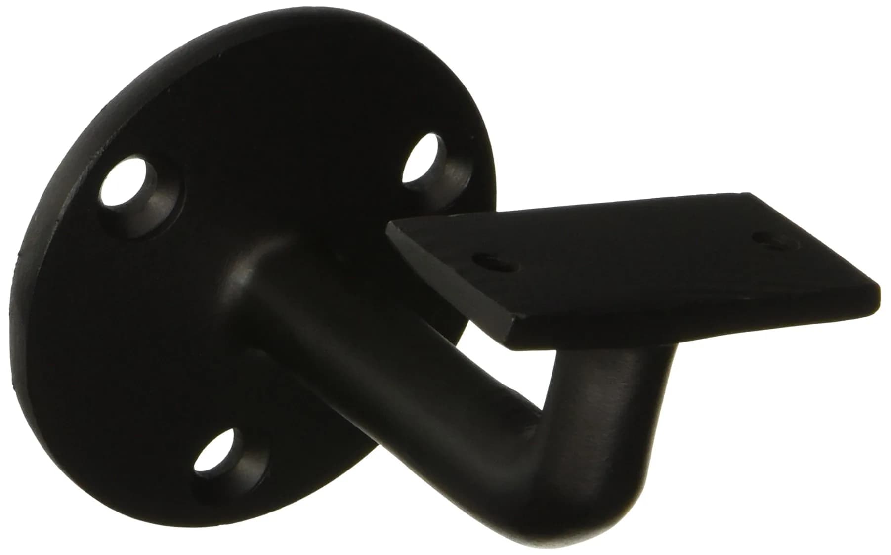 Deltana Hand Rail Bracket 7.62 cm (3") Projection | Black Brass Wall Mount - main product image