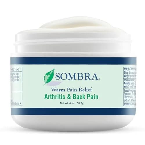 Sombra Warm Pain Relief Gel 4 oz (113.4 g) | Arthritis, Back Pain & Pre-Exercise Support thumbnail 1