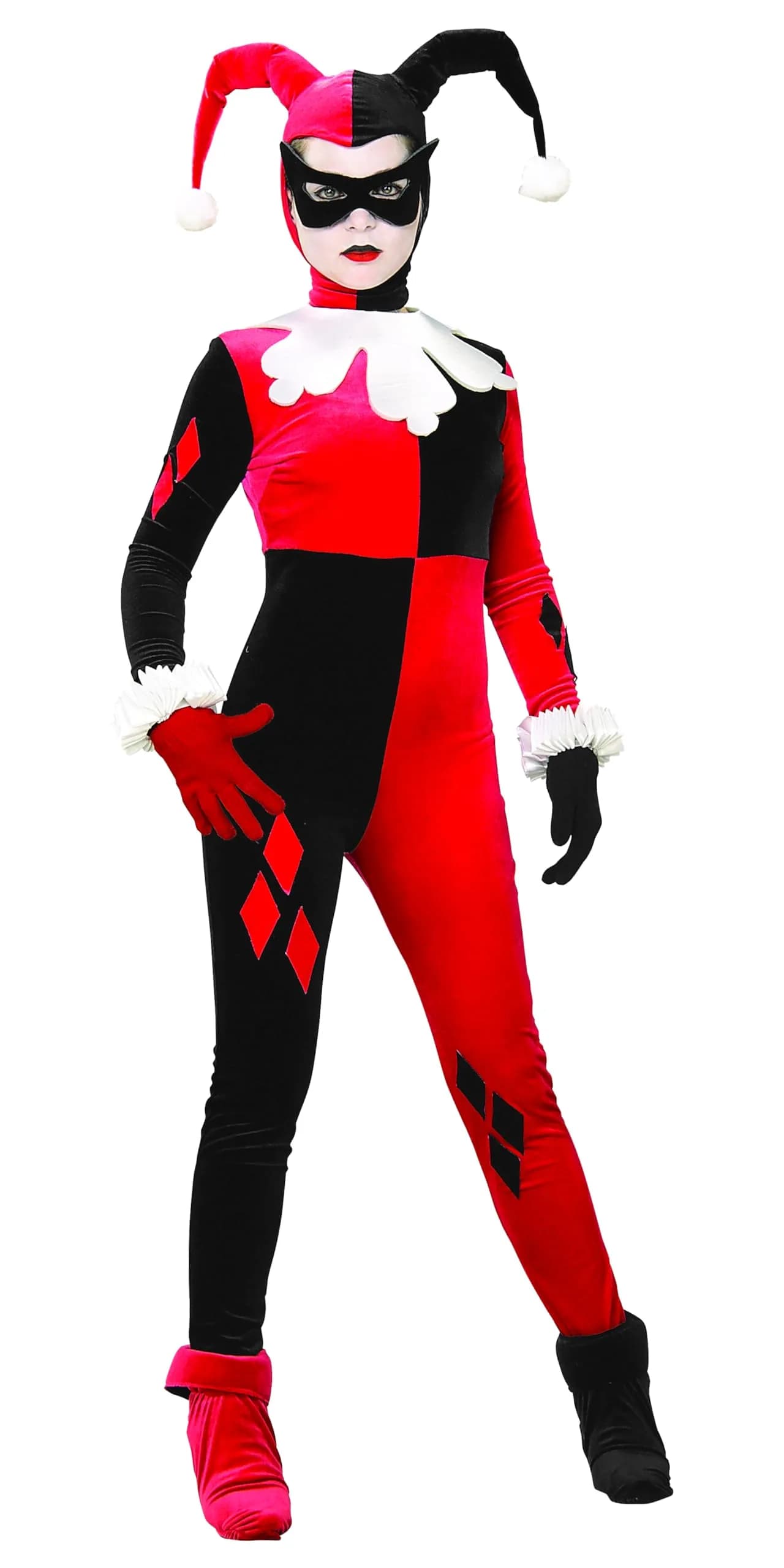 Rubies Harley Quinn Costume for Adults Small | Licensed DC Villains Cosplay Outfit