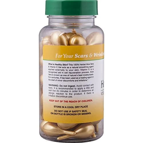 Sanar Naturals Healthy Skin Vitamin E & Aloe Vera Lotion Capsules | Supports Hydrated, Smooth Skin in a Travel-Friendly Pack thumbnail 9