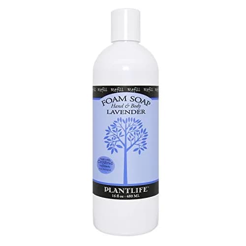 Plantlife Lavender Foam Soap Refill 473ml (16 Fl Oz) | Gentle Moisturizing Body Wash for All Skin Types thumbnail 1