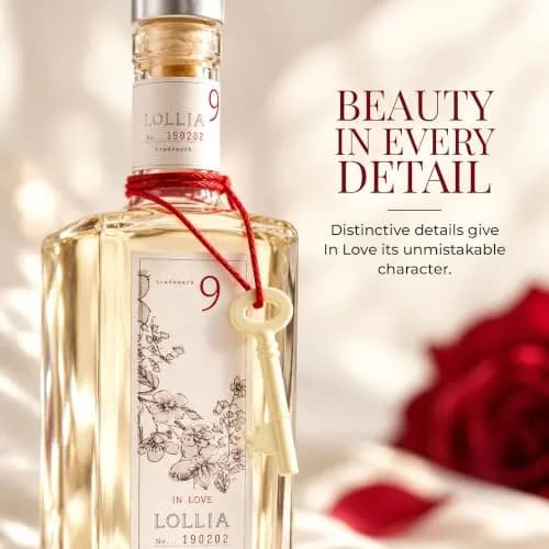 LOLLIA in Love Bubble Bath 16 fl oz | Romantic Petal Scent, Gentle & Moisturizing thumbnail 4