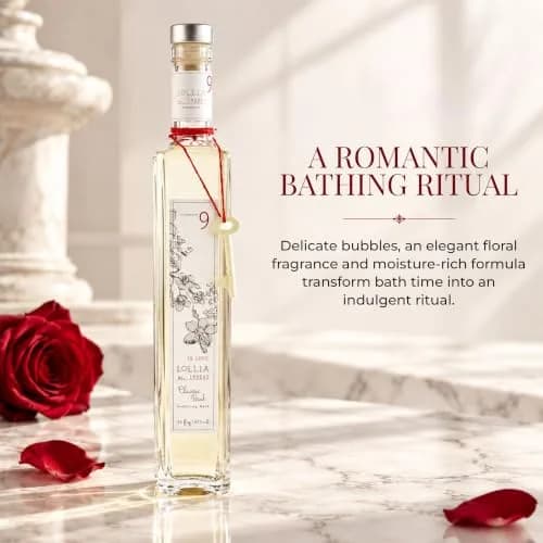 LOLLIA in Love Bubble Bath 16 fl oz | Romantic Petal Scent, Gentle & Moisturizing thumbnail 5