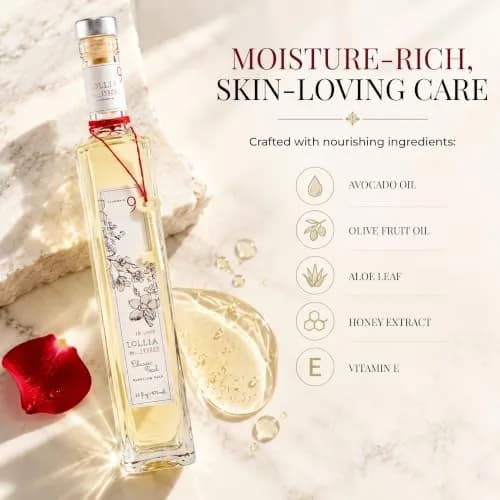 LOLLIA in Love Bubble Bath 16 fl oz | Romantic Petal Scent, Gentle & Moisturizing thumbnail 3
