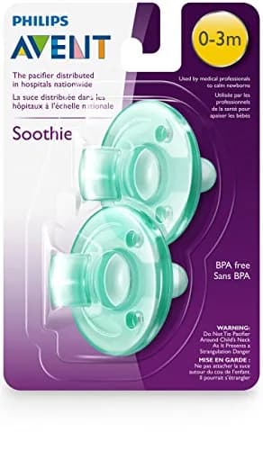 Philips Avent Soothie Pacifier 0-3 Months, 2 Count | Hospital-Grade Silicone, BPA-Free thumbnail 4