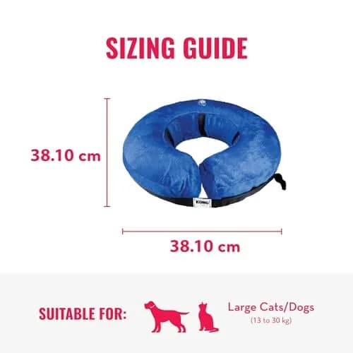 KONG Cloud Collar Inflatable Collar for Large Dogs | Post Surgery Recovery, Comfortable & Durable thumbnail 3