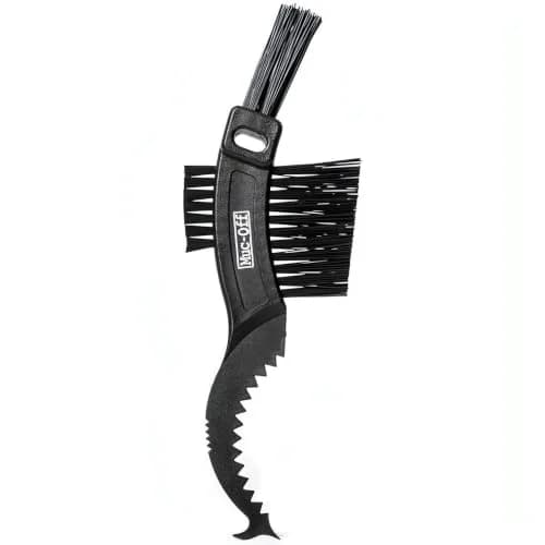 Muc-Off Claw Brush, Three-Head Bike Cleaning Brush | Durable Nylon Bristles & Scraper for Chain & Sprockets thumbnail 1