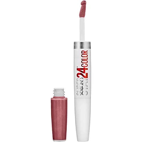 Maybelline Super Stay 24 Liquid Lipstick Makeup, Forever Chestnut, 0.077 Fl Oz (2.28 ml) | 24-Hour Transfer-Proof Wear thumbnail 1