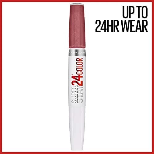 Maybelline Super Stay 24 Liquid Lipstick Makeup, Forever Chestnut, 0.077 Fl Oz (2.28 ml) | 24-Hour Transfer-Proof Wear thumbnail 2