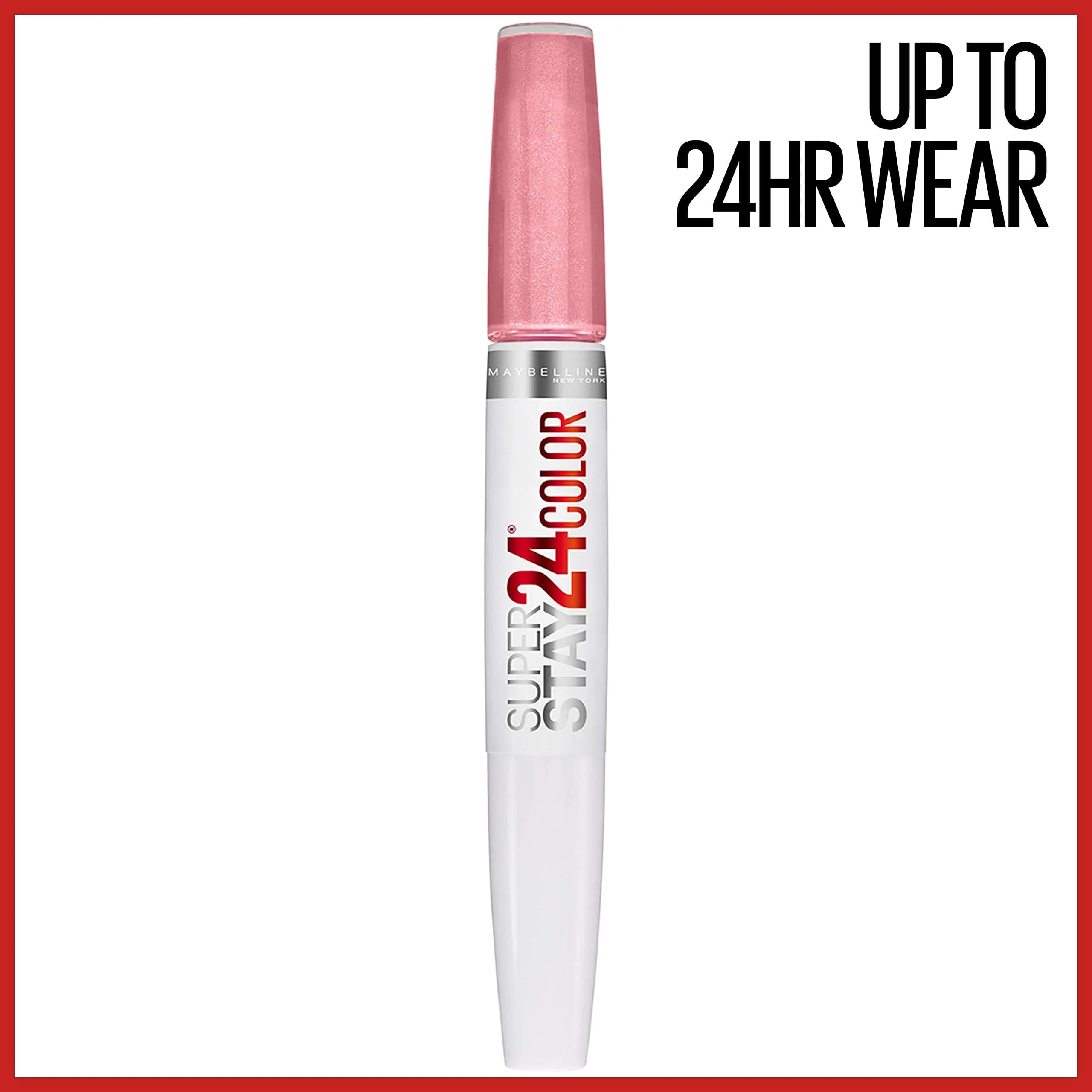 Maybelline Super Stay 24 Liquid Lipstick Makeup So Pearly Pink | 2ml (0.08 Fl Oz) Long-Lasting Color - view 2