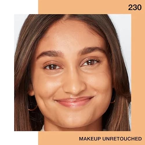 Maybelline Fit Me Dewy + Smooth Foundation Natural Buff 29.57ml (1 Fl Oz) | Hydrates and Smoothes for a Luminous Finish thumbnail 5