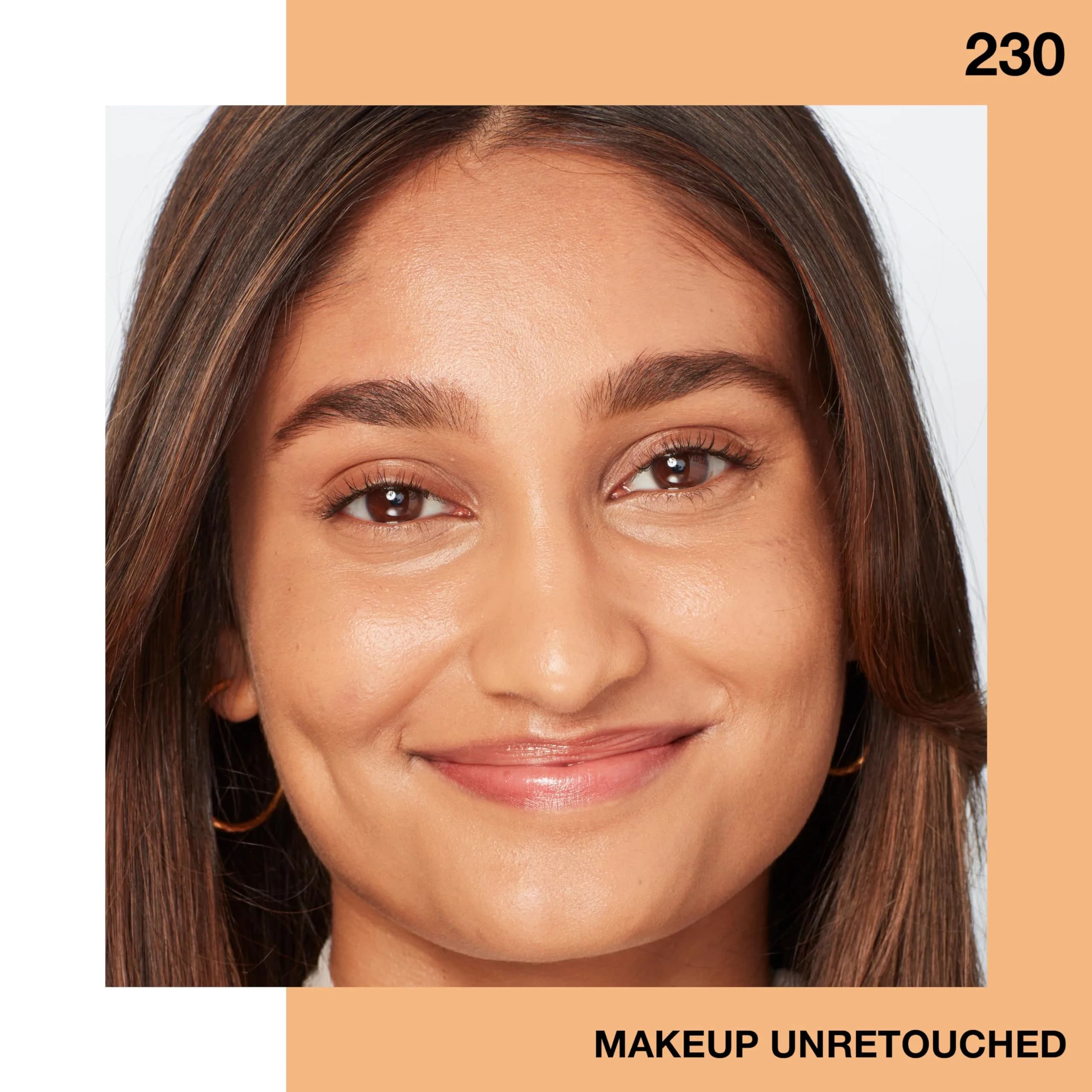 Maybelline Fit Me Dewy + Smooth Foundation Natural Buff 29.57ml (1 Fl Oz) | Hydrates and Smoothes for a Luminous Finish - view 5